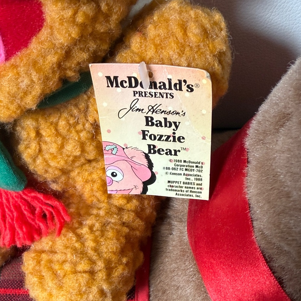 Vintage Jim Henson Muppet Baby Fozzie Bear. - Picture 5 of 8